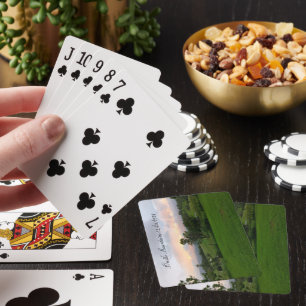 Holiday Photo Memory Playing Cards