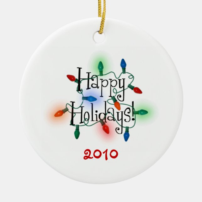 Holiday photo ornament template (Front)