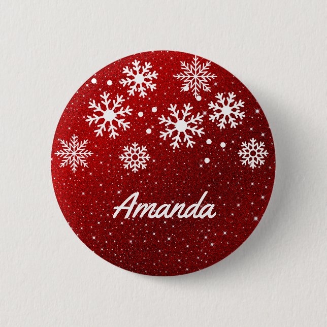 Holiday Pin with name (Front)