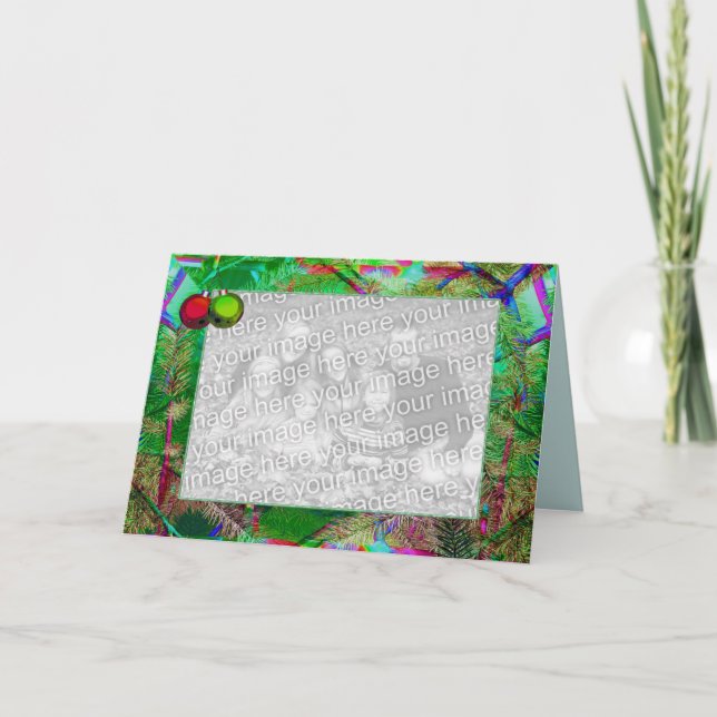 Holiday Pine Decor (photo frame) (Front)