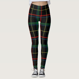Holiday Plaid Collection Leggings