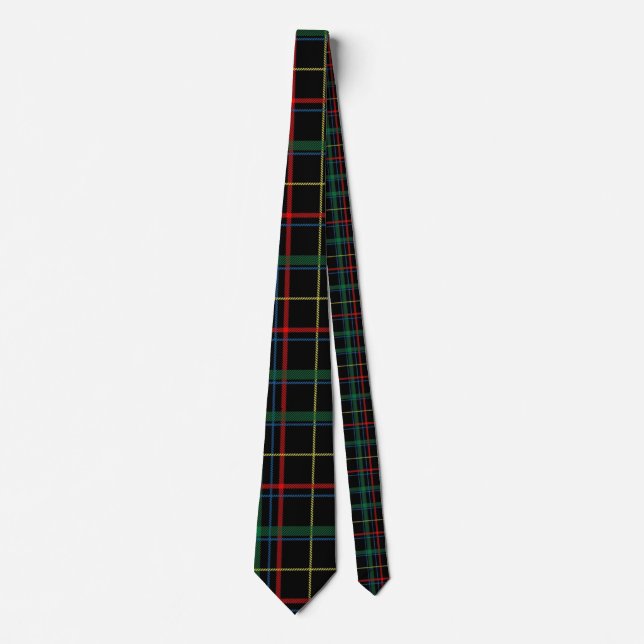 Holiday Plaid Collection Neck Tie (Front)
