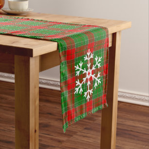 Holiday Plaid Table Runner