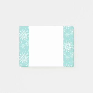 Holiday Post it Notes-Snowflakes Post-it Notes