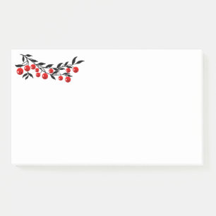 Holiday Post-it-Notes-Winter Berries Post-it Notes