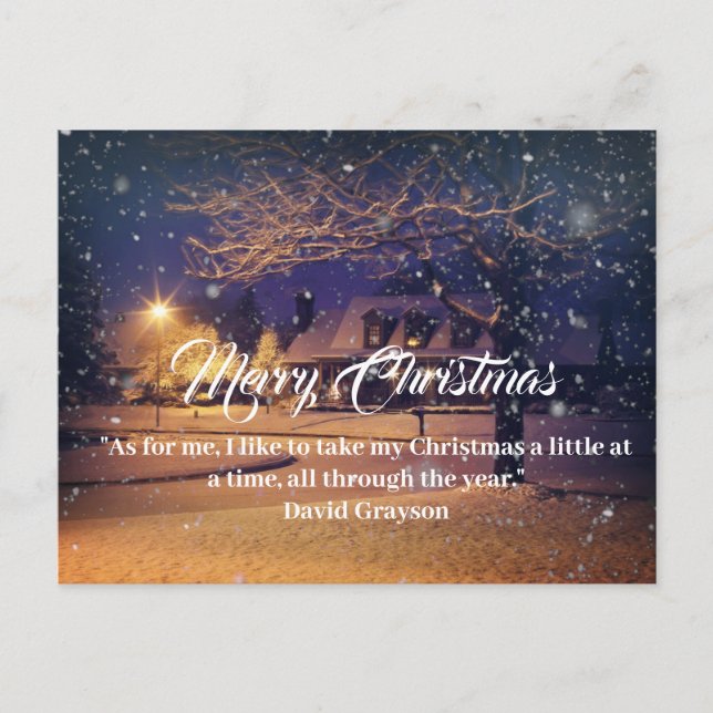 Holiday Postcard (Front)