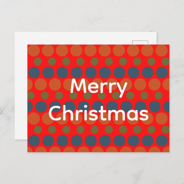 Holiday Postcard (Front/Back)