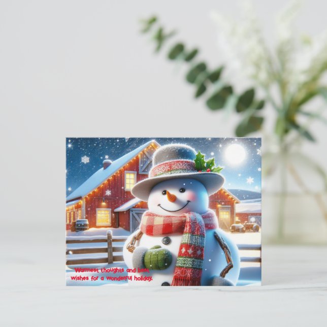 Holiday Postcard  (Standing Front)