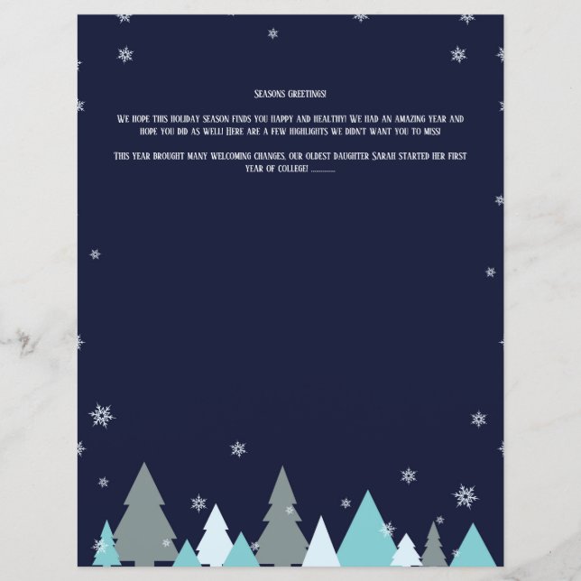 Holiday Printer Paper (Front)