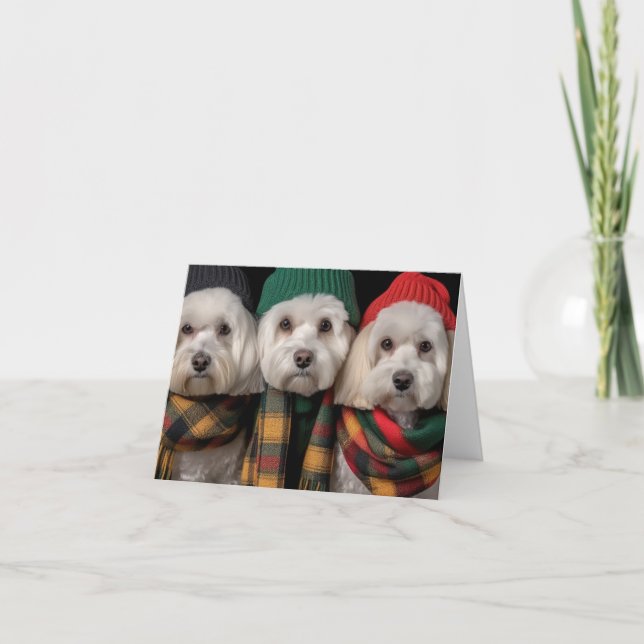 Holiday Pups Invitation (Front)