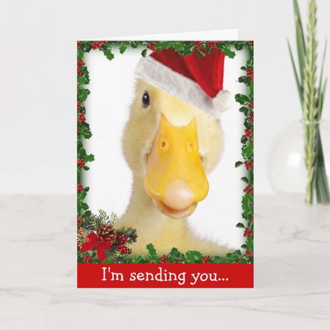 Holiday Quack Card (Front)