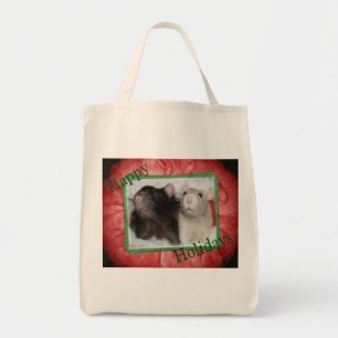 Holiday Rattie Shopping Bag