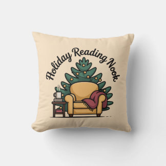 Holiday Reading Nook Cozy Accent Cushion