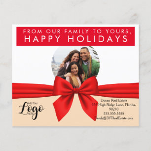 Holiday Real Estate Postcards flyer
