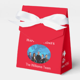 Holiday Real Estate Red Tent Favour Box. Favour Bo Box