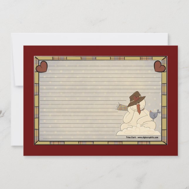 Holiday Recipe Cards (Front)