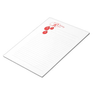 Holiday Recipes Binder Accessory Pages Notepad