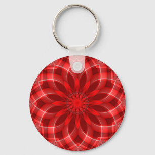 Holiday Red Key Ring