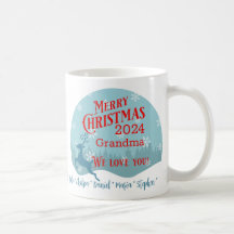 Holiday Reindeer Personalised Mug