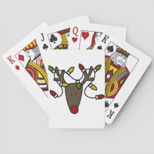 Holiday Reindeer Playing Cards