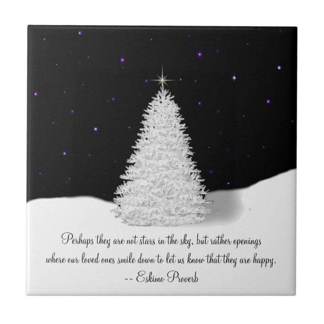 Holiday Remembrance Tile (Front)