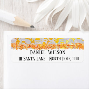 HOLIDAY RETURN ADDRESS LABEL