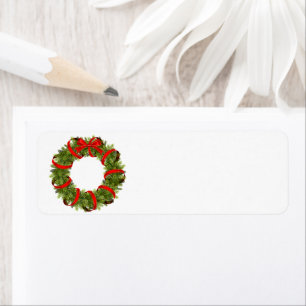 Holiday Return Address Labels