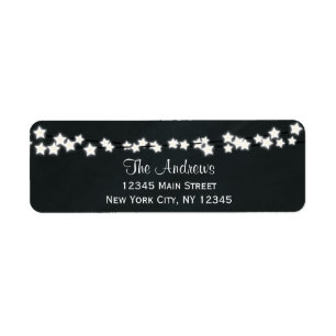 Holiday Return Address Labels
