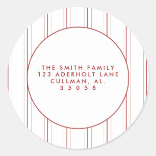 Holiday Return Address Labels