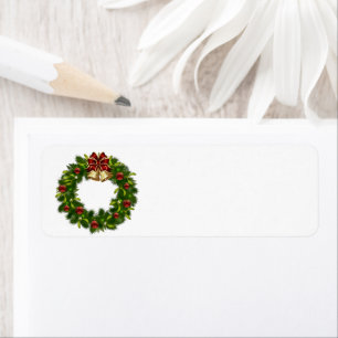 Holiday Return Address Labels