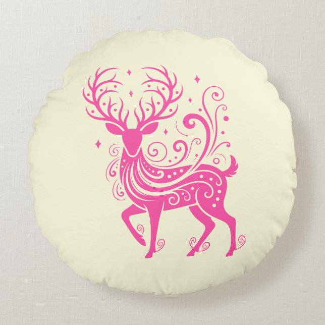 Holiday  round cushion (Front)