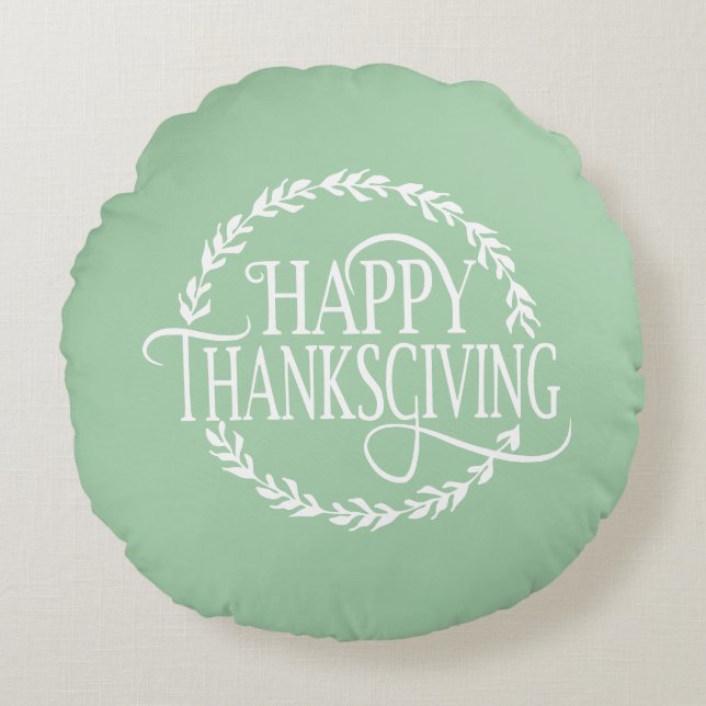 Holiday Round Cushion (Front)