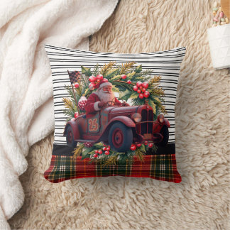 Holiday Santa Decor Cushion
