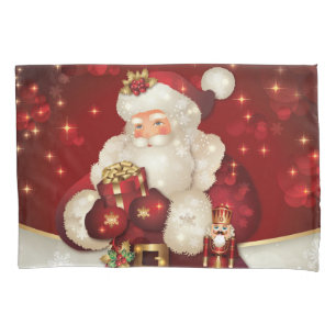 Holiday Santa Pillowcase