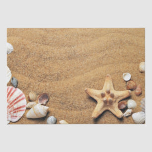 Holiday Seashells Beach Tissue Paper