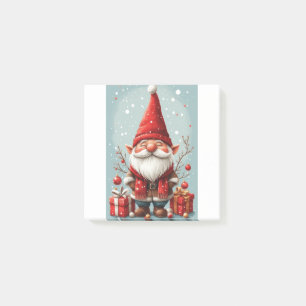 Holiday Season Gnome Puzzle Post-it Notes