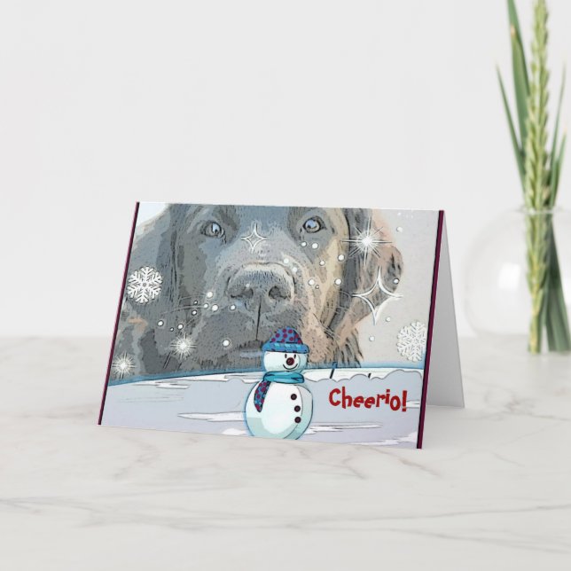 Holiday Season Greeting Card (Front)