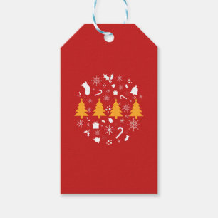 Holiday Season, Merry Christmas Gift Tags