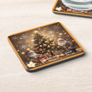 "Holiday Season of Love" Coaster