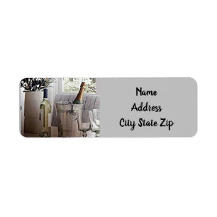 **HOLIDAY SEASON PARTY** CHRISTMAS/NEW YEAR RETURN ADDRESS LABEL