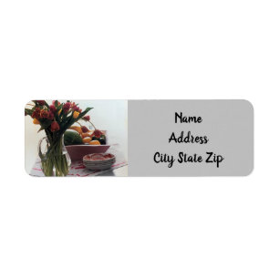 **HOLIDAY SEASON PARTY** CHRISTMAS/NEW YEAR RETURN ADDRESS LABEL