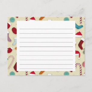 Holiday Season Recipe Card