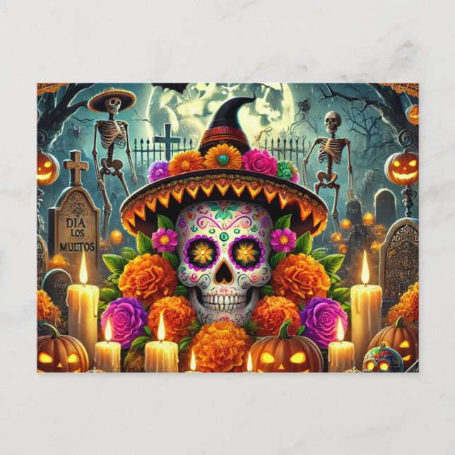 Holiday & Seasonal Cards for Halloween party  (Front)