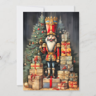 Holiday Sentinel Classic Nutcracker Christmas Card