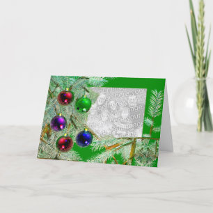Holiday Shine (photo frame) Card