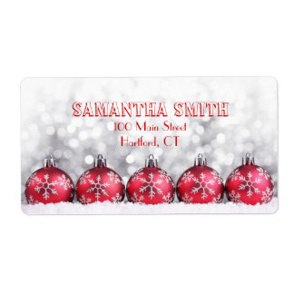 Holiday Shipping Labels
