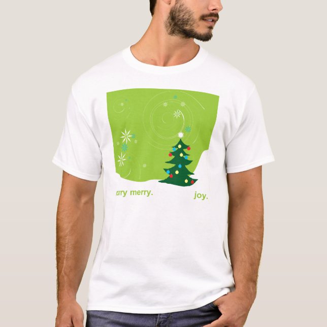 holiday shirt: green T-Shirt (Front)