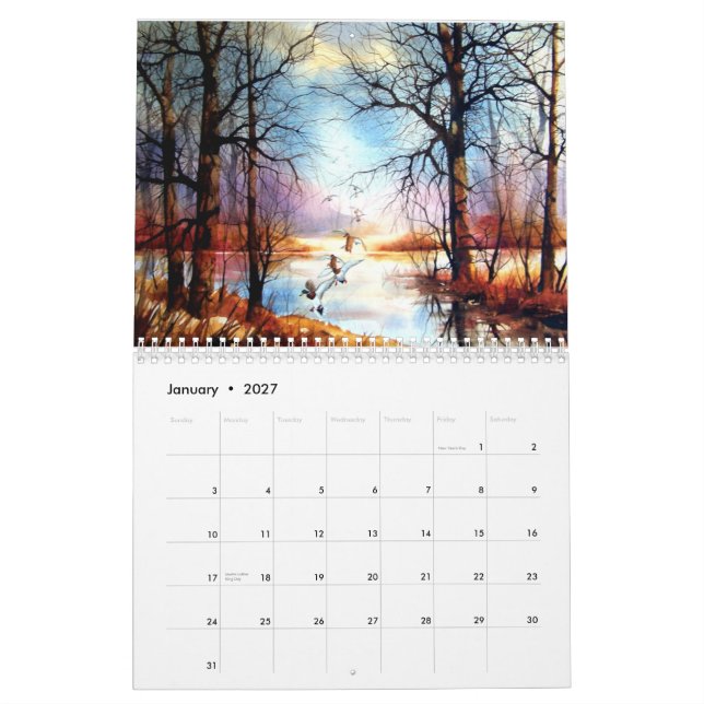 Holiday Shores 2011 Calendar (Jan 2027)