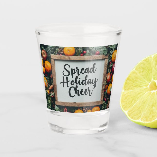 Holiday Shot Glass (Front)