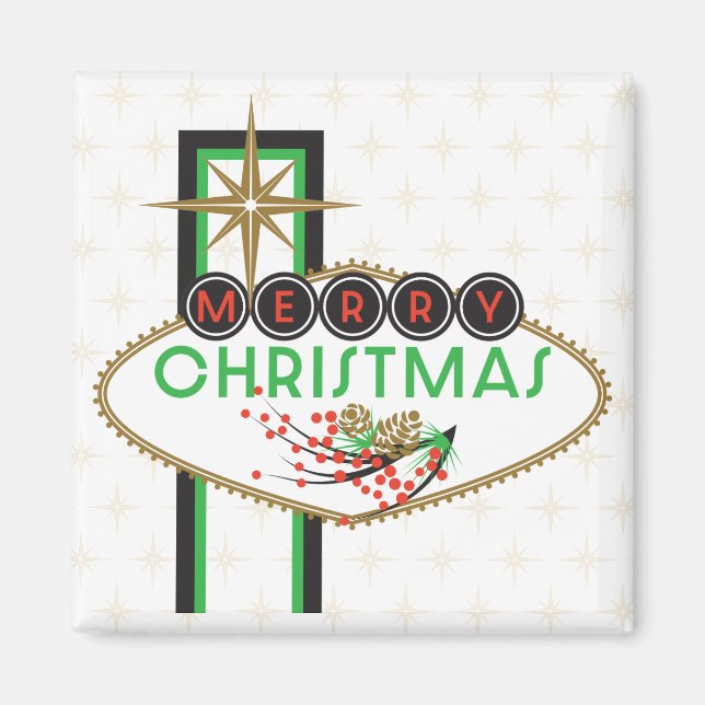 Holiday Sign Magnet (Front)